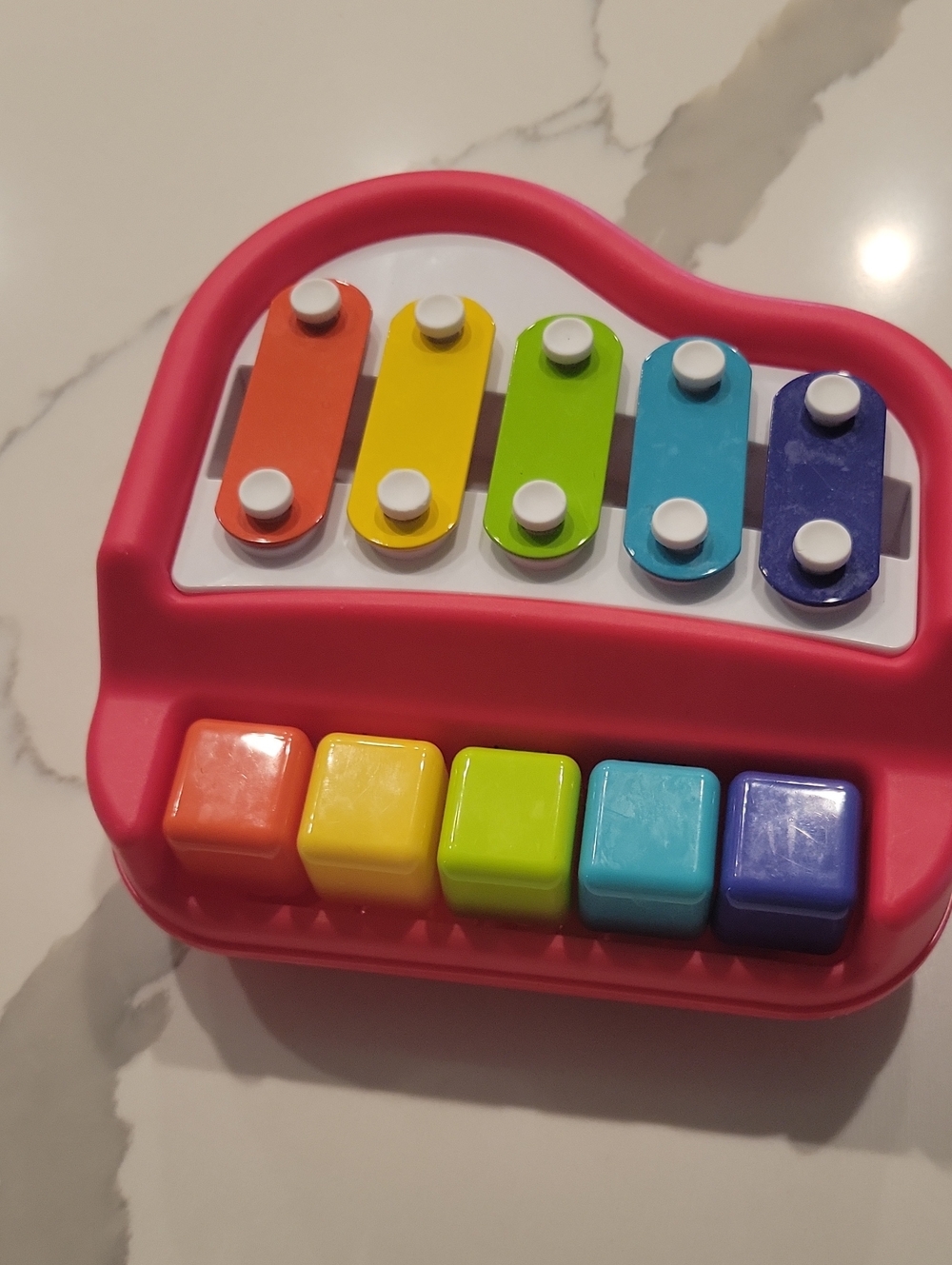 Kids Colorful Musical Xylophone Toy - Pink